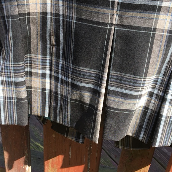 Jacket/Blazer, crop, cotton, Size 12, plaid - Picture 7 of 13